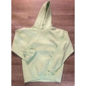 Jeffery Star Graphic‎ Hoodie Pullover Small Mint Green